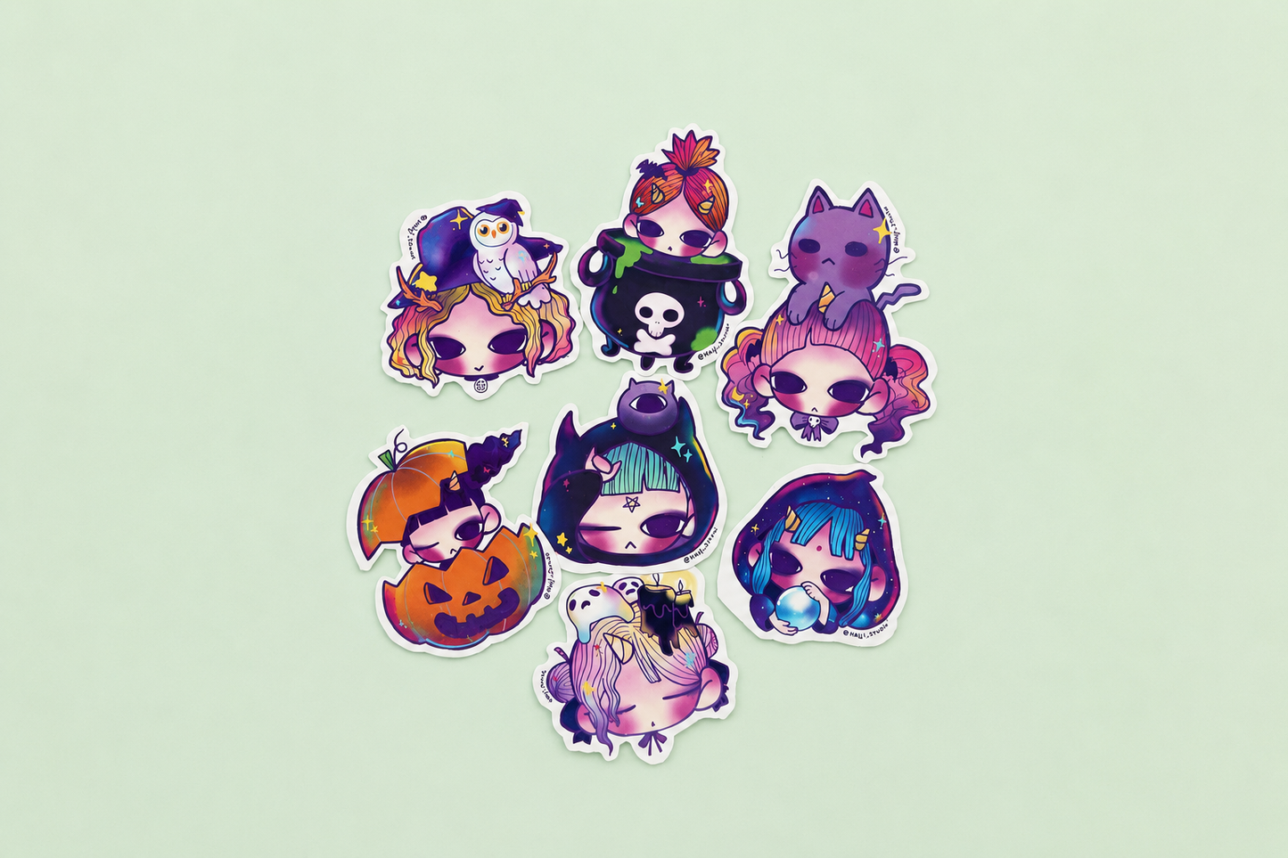 Spookie stickers