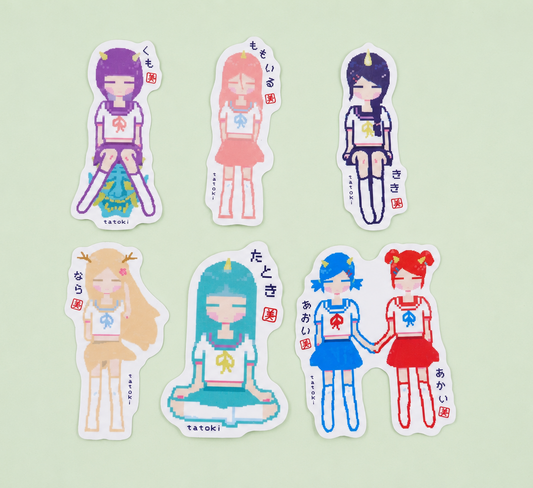 Pixel stickers