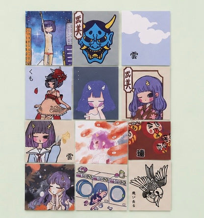Set mini stickers