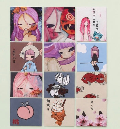 Set mini stickers
